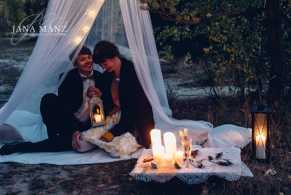 Sinn und Sinnlichkeit Serie - Romantische Paarfotografie Jana M