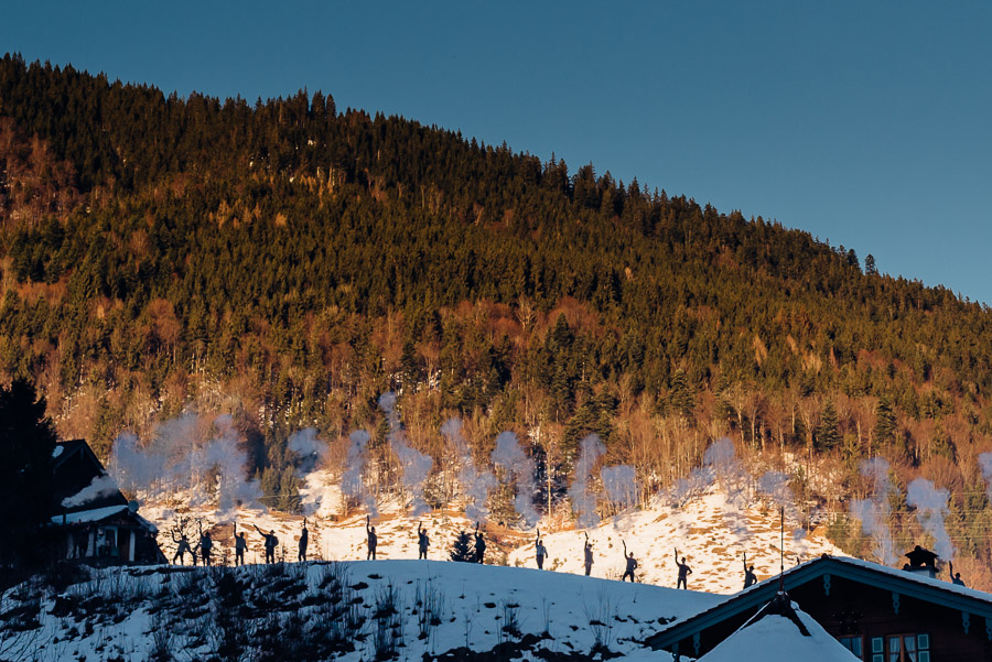 Alpen, Berchtesgaden, Berchtesgadener Land, Deutschland, Dezember, Schnee, Winter