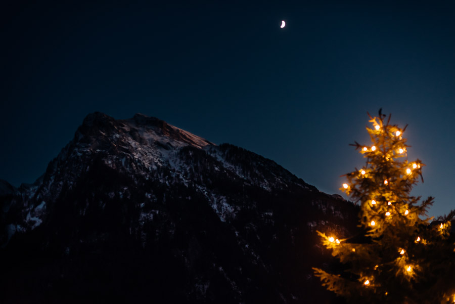 Alpen, Berchtesgaden, Berchtesgadener Land, Deutschland, Dezember, Schnee, Winter