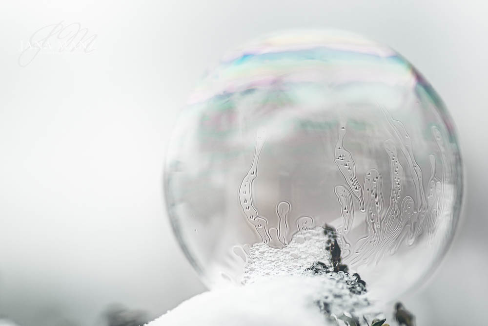 Eis, Frost, Schnee, Seifenblasen, Winter, gefroren Naturfotografie für die Seele: Tipps für die Schneefotografie© Jana Mänz www.jana-maenz.de