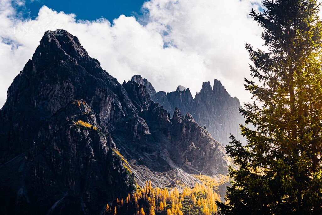 Dolomiten, Drei Zinnen, Italien, Trioplan100, Vintage Objektiv